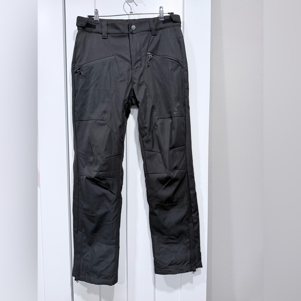 Men’s snow/ski pants, small, black